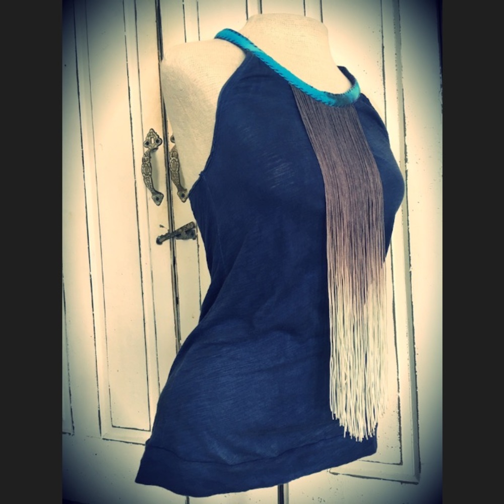 ☀️Free People Tassel Top☀️